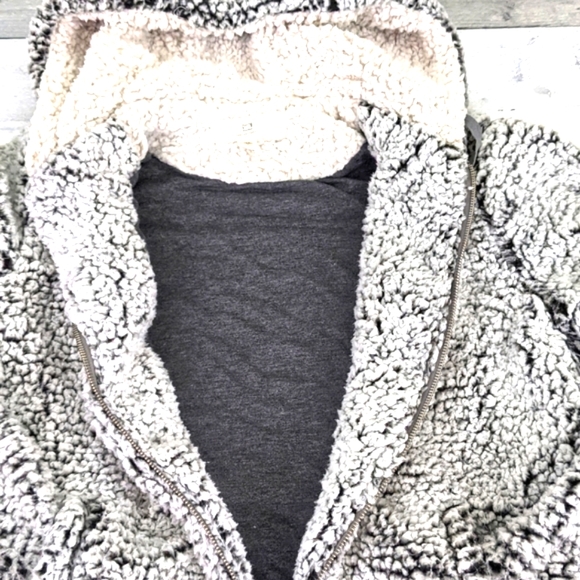 Thread Supply Teddy Zip Up Sweater oversize XS - Picture 5 of 12